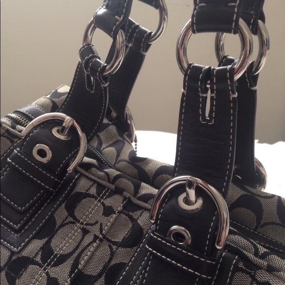 Coach monogram tote bag, like new condition - Picture 9 of 14